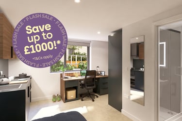 Premium Studio at Croft Court, 16 Stokes Croft, St Paul's, Bristol, BS13PR - Image 1
